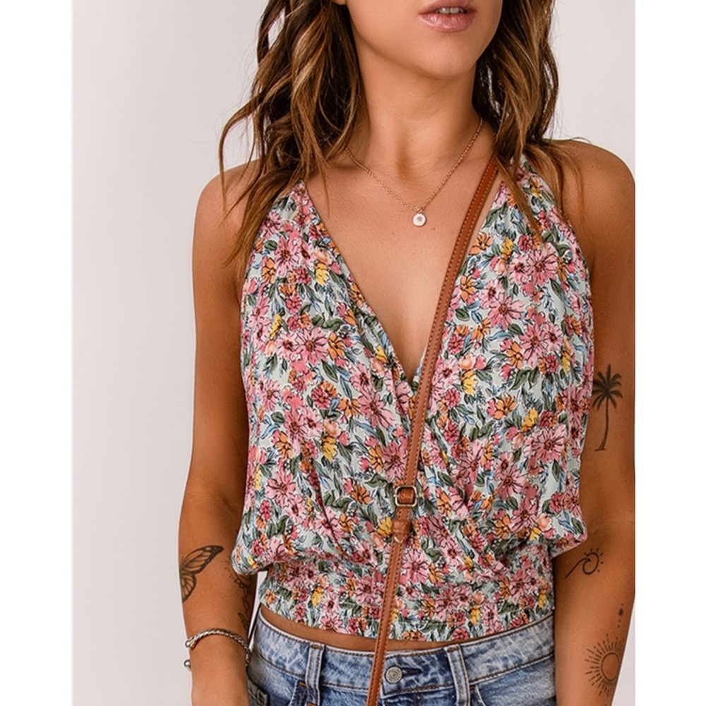 Spring Floral Tank - Picture 3 of 4